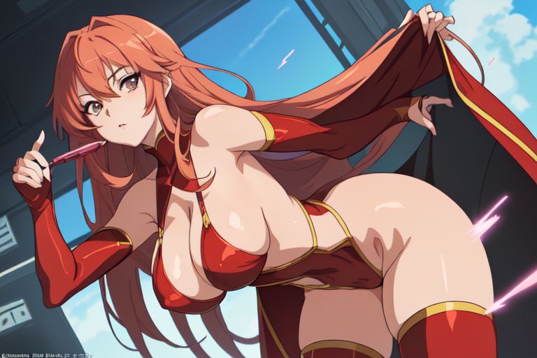 sexona 3 tiddy boobs agent red girl anime