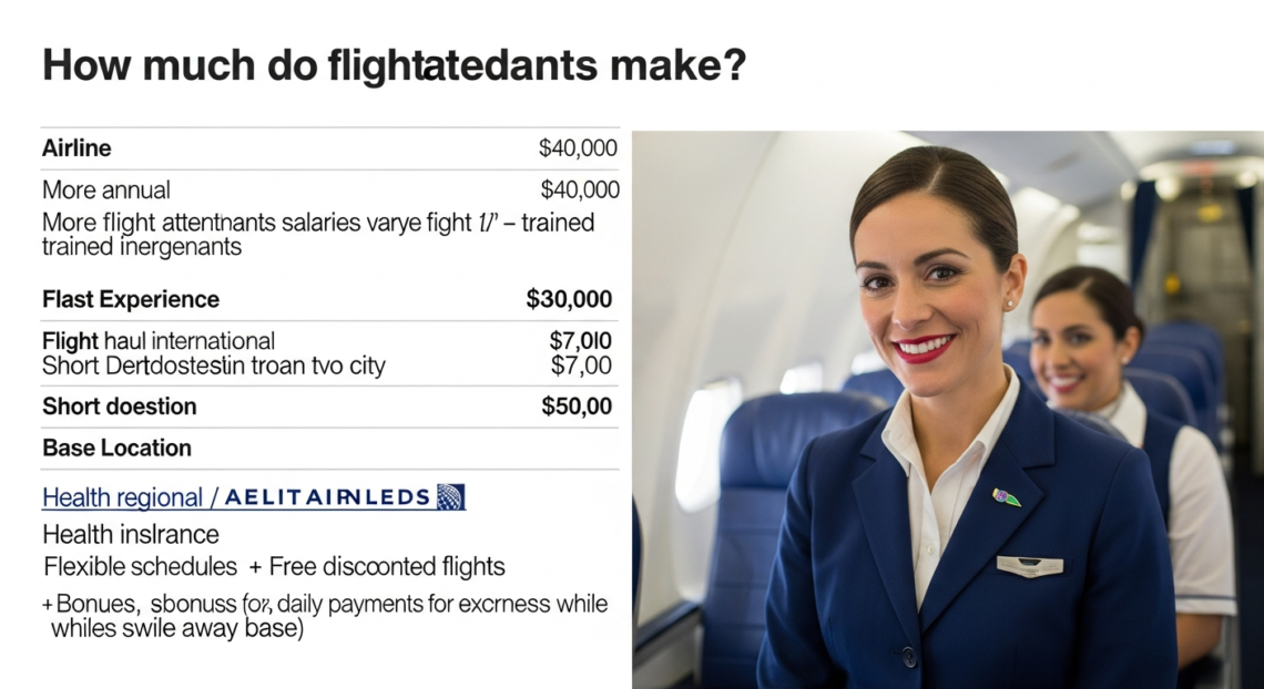 How much do flight attendants make